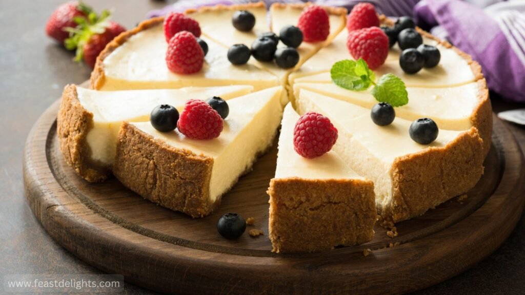 Lviv Cheesecake with Chocolate Glaze