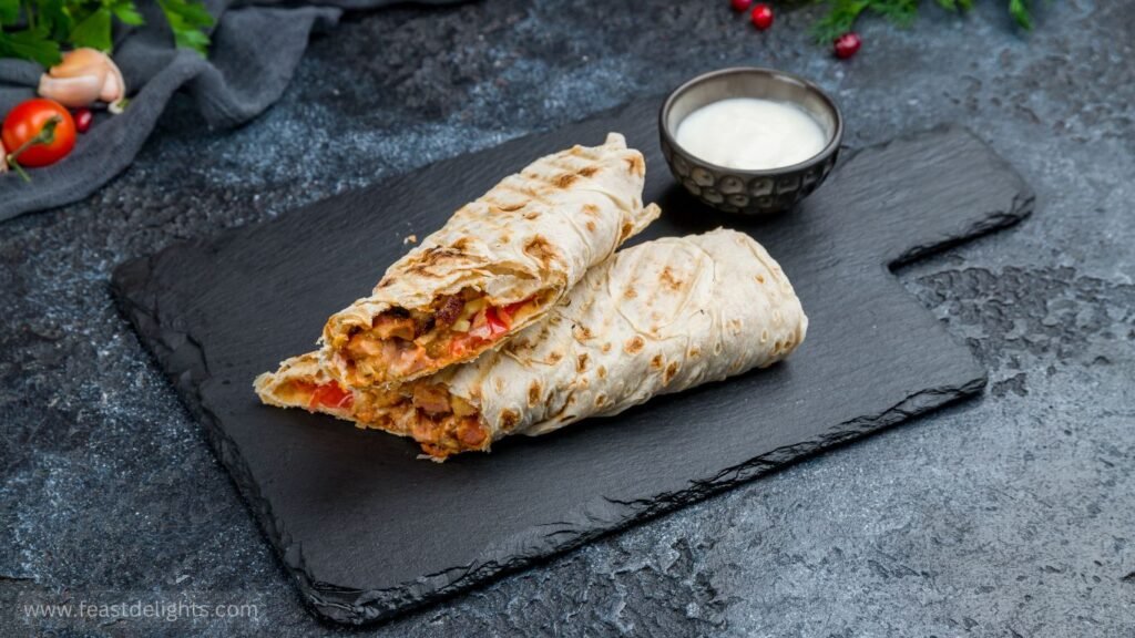 Oven-Baked Stuffed Lavash Rolls