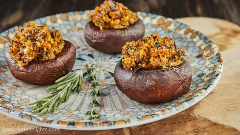 Pan-Seared Portobello Mushrooms