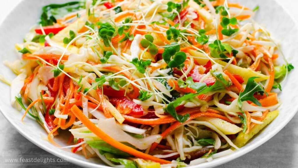 Refrigerator Cabbage and Pepper Salad