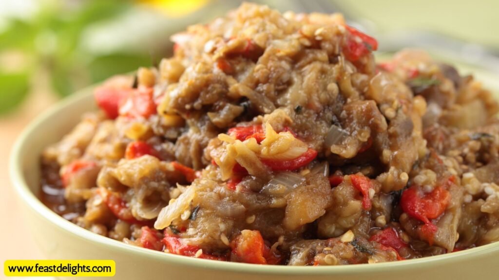 Refrigerator Eggplant Caviar Spread