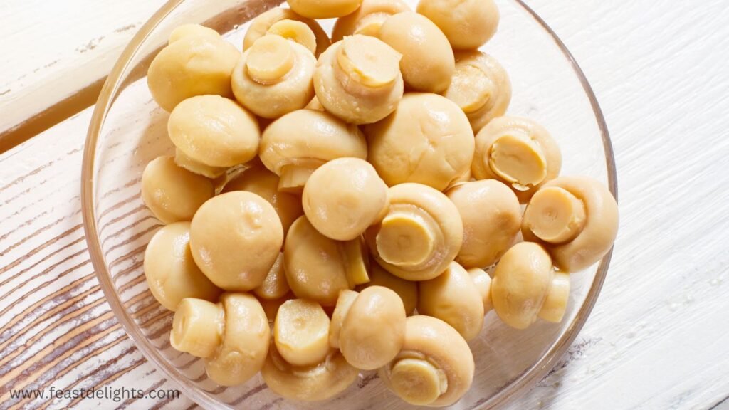 Refrigerator Pickled Champignon Mushrooms