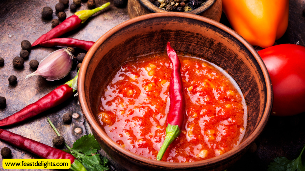 Refrigerator Tomato and Pepper Adjika
