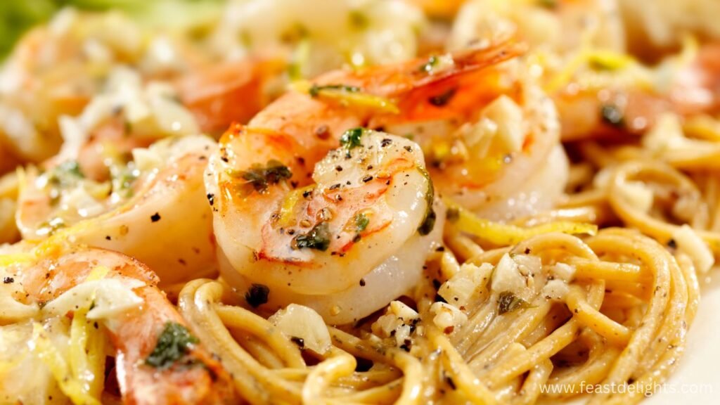 Shrimp Scampi Linguine
