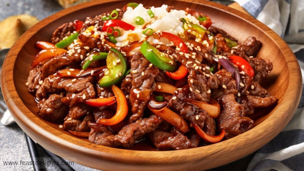Spicy Gochujang Beef Bulgogi-Style