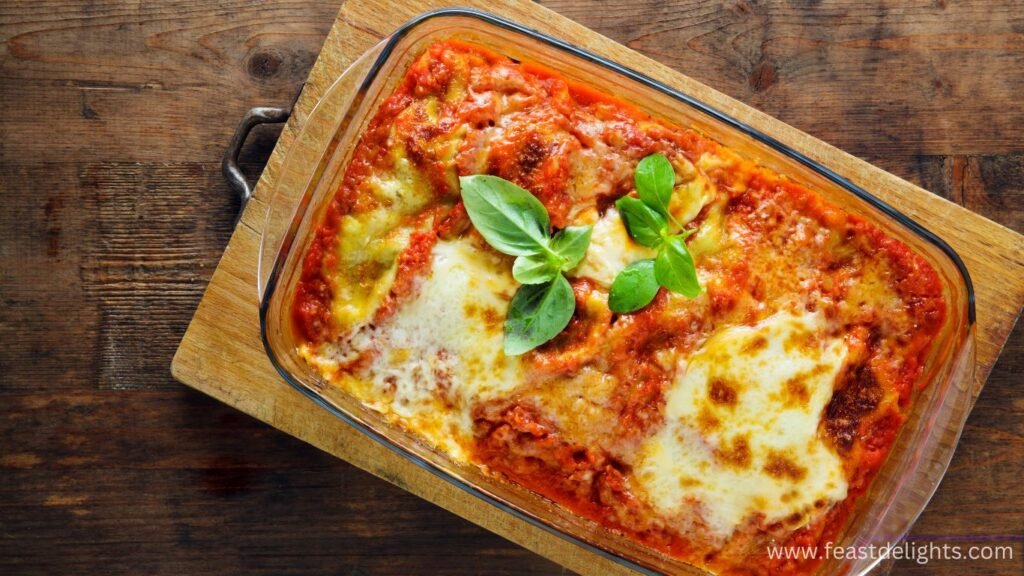 Spinach and Cheese Vegetarian Lasagna