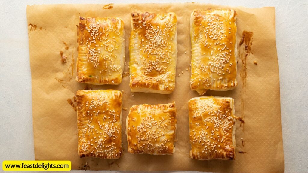 Vanilla Sugar Puff Pastry Buns