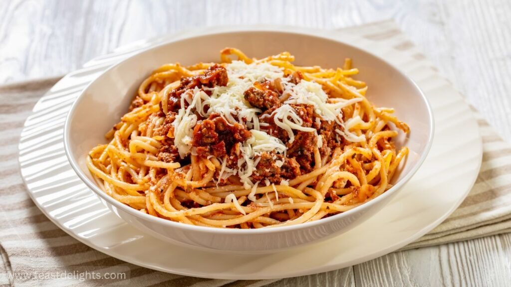 Vegetarian Bolognese with Lentils