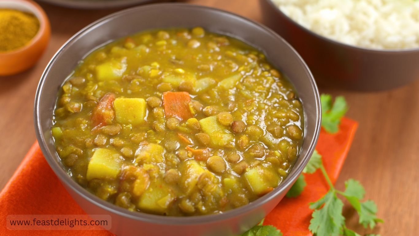 Веганське Чечевичне Каррі: Рецепт, Інгредієнти, Готування 1 Веганське Чечевичне Каррі