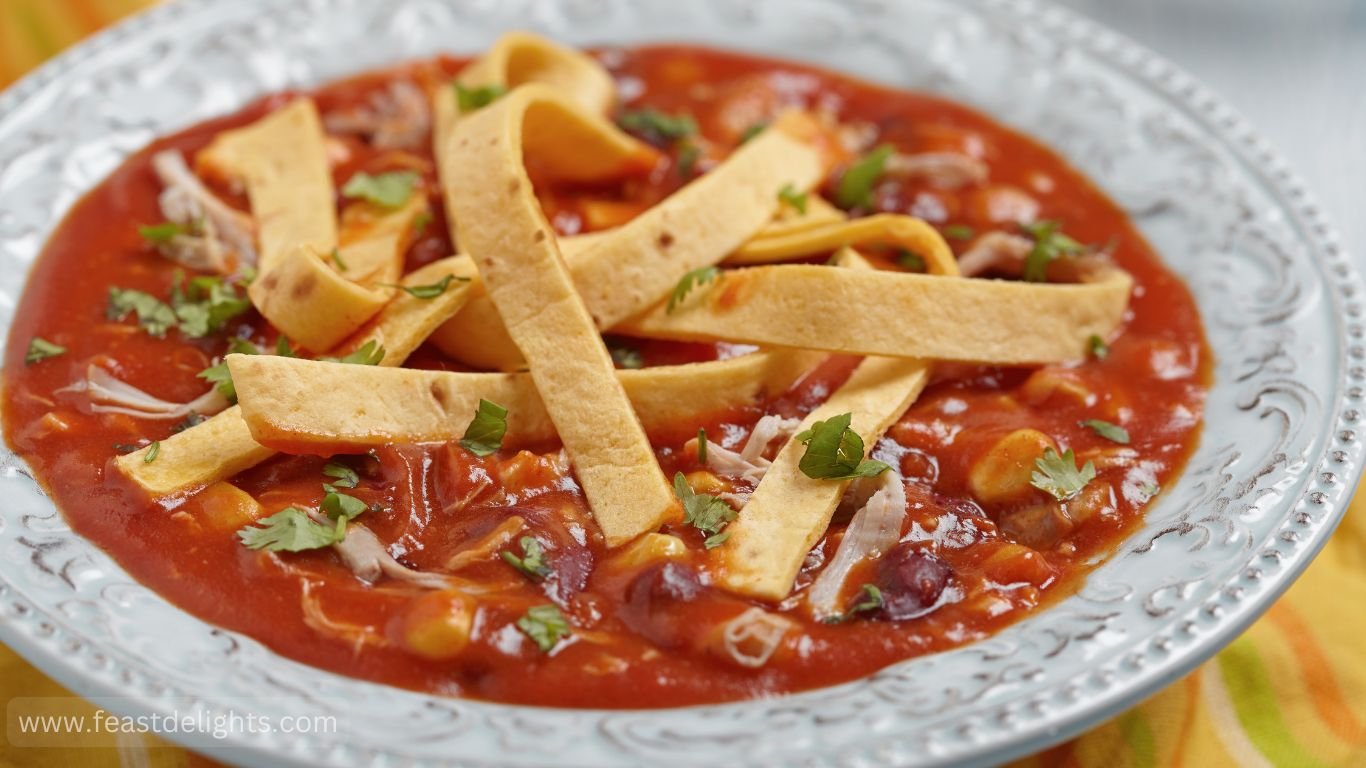 Курячий Суп з Тортильями: Рецепт, Інгредієнти, Подача 1 Курячий Суп з Тортильями