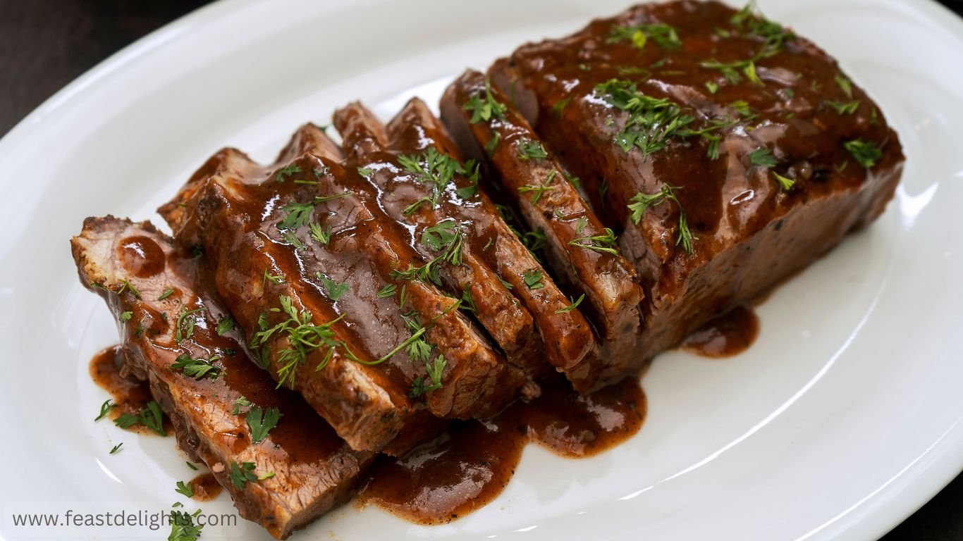 Тушкована грудинка на Хануку