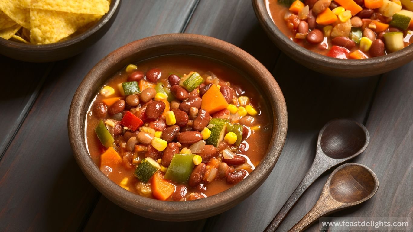 Black Bean and Corn Vegan Chili