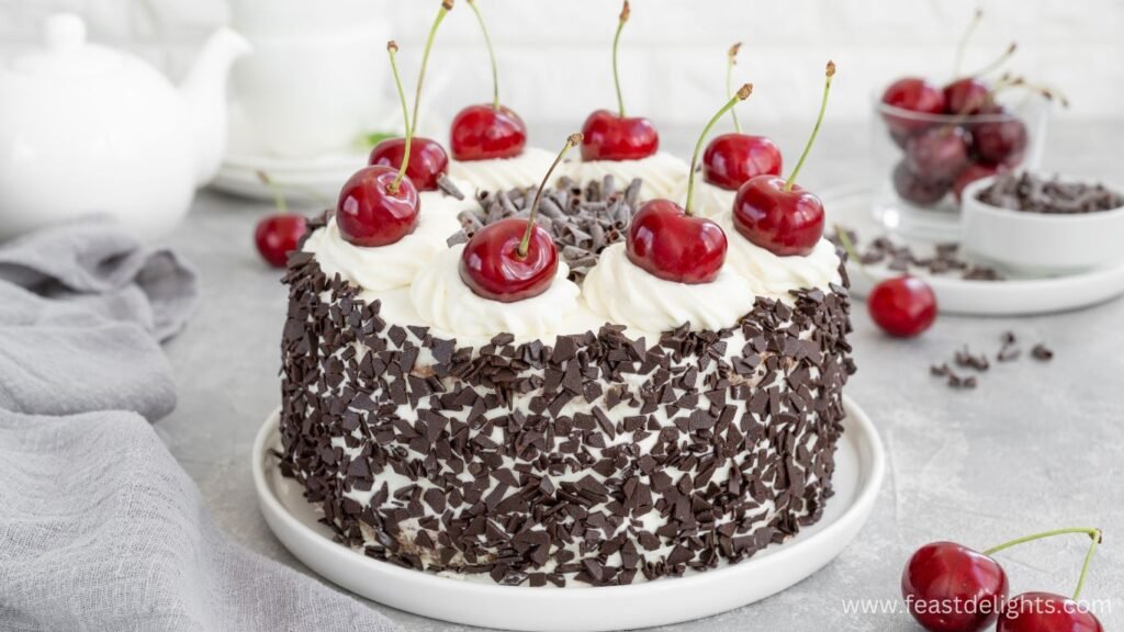 Black Forest-Inspired Chocolate Cake