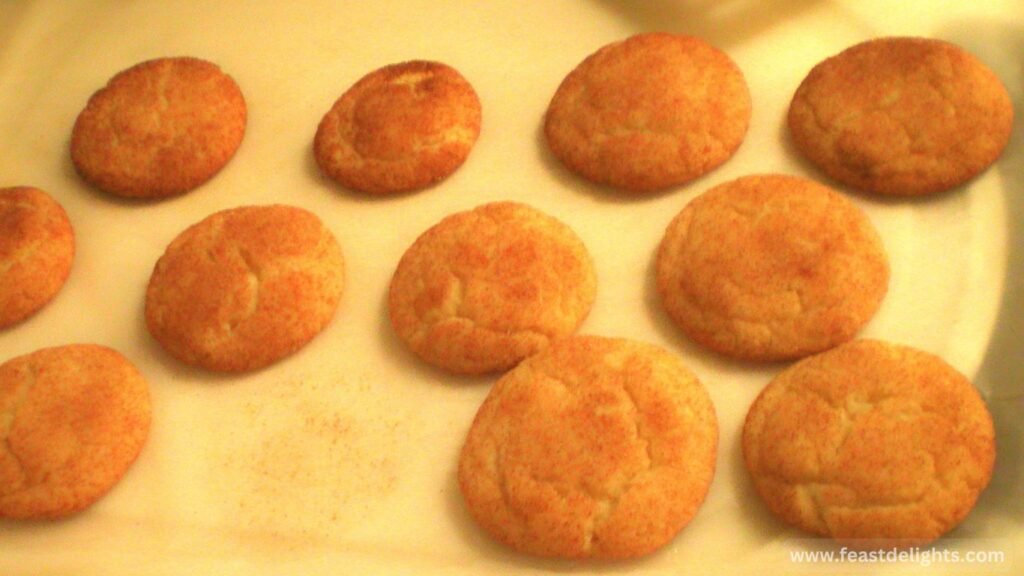 Cinnamon Sugar Snickerdoodle Cookies