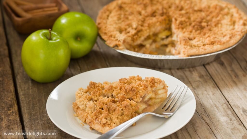 Dutch-Inspired Apple Crumble Pie