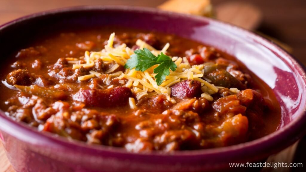 Fresh Tomato and Red Bean Chili