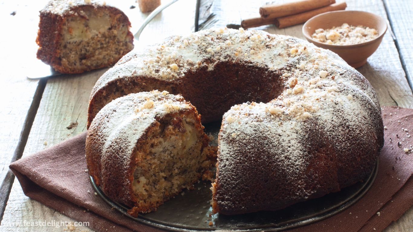 Польський пляцок з яблуками і маком: Рецепт Смачної Випічки