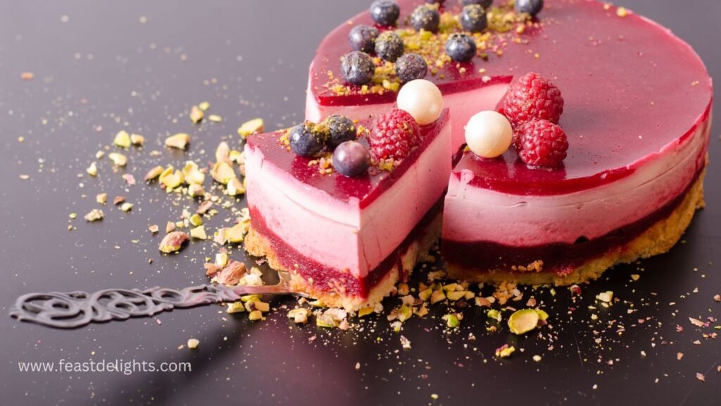 Chocolate Cherry Mascarpone Layer Cake