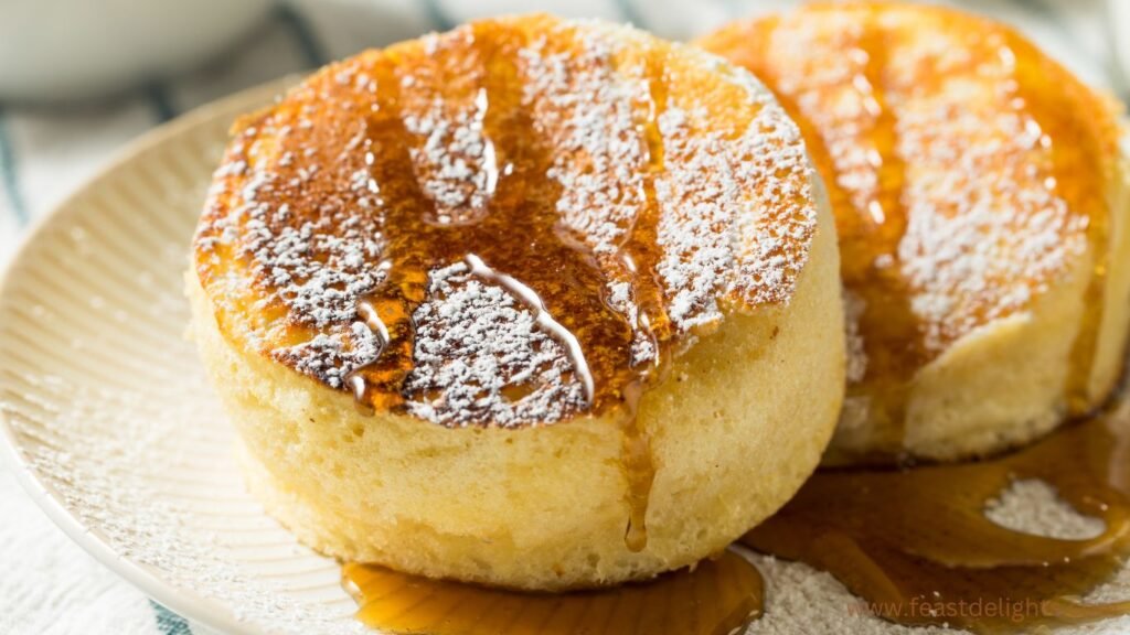 Fluffy Milk Pancakes with Vanilla