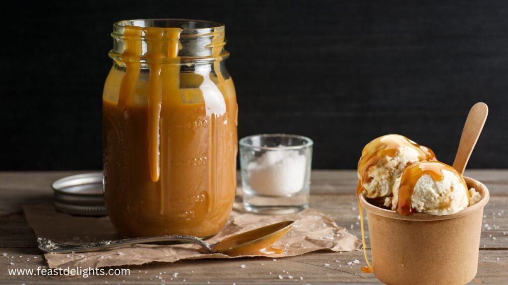 Salted Caramel Sauce with Milk