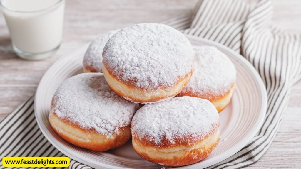 Yeast Doughnuts Made with Milk