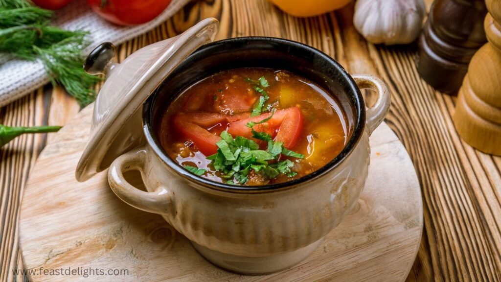 Chanakhi-Style Beef and White Bean Stew