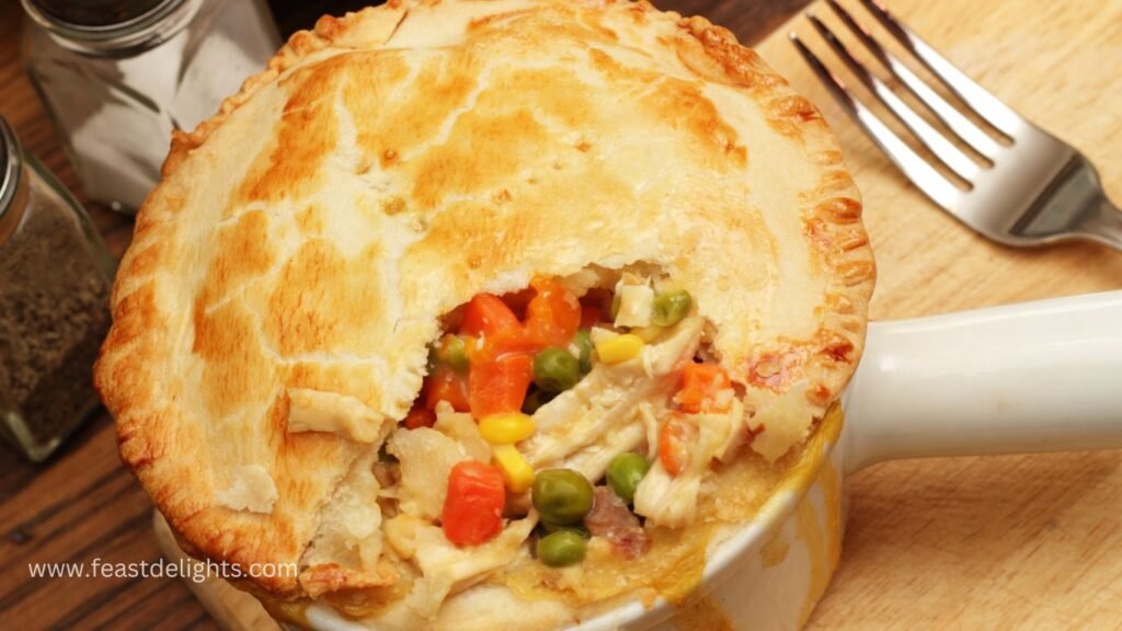 Chicken Kurnik Pie
