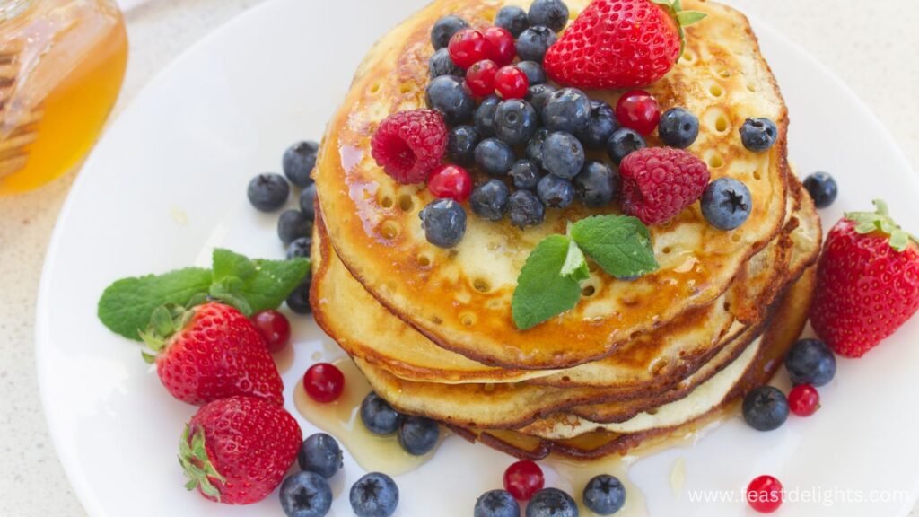 Fluffy American Pancakes