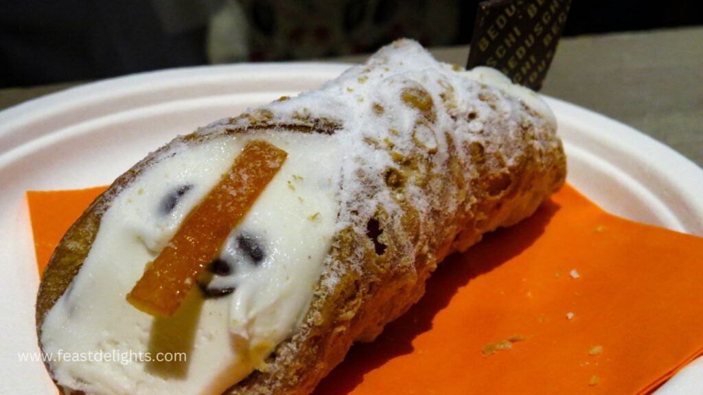 Sicilian Cannoli with Ricotta and Chocolate