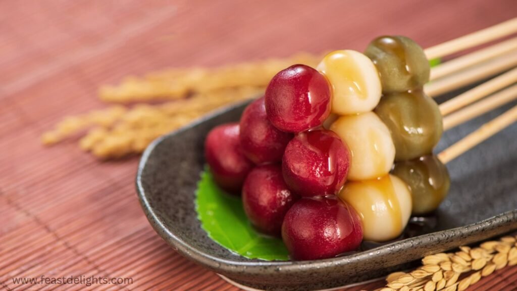 Japanese Mitarashi Dango