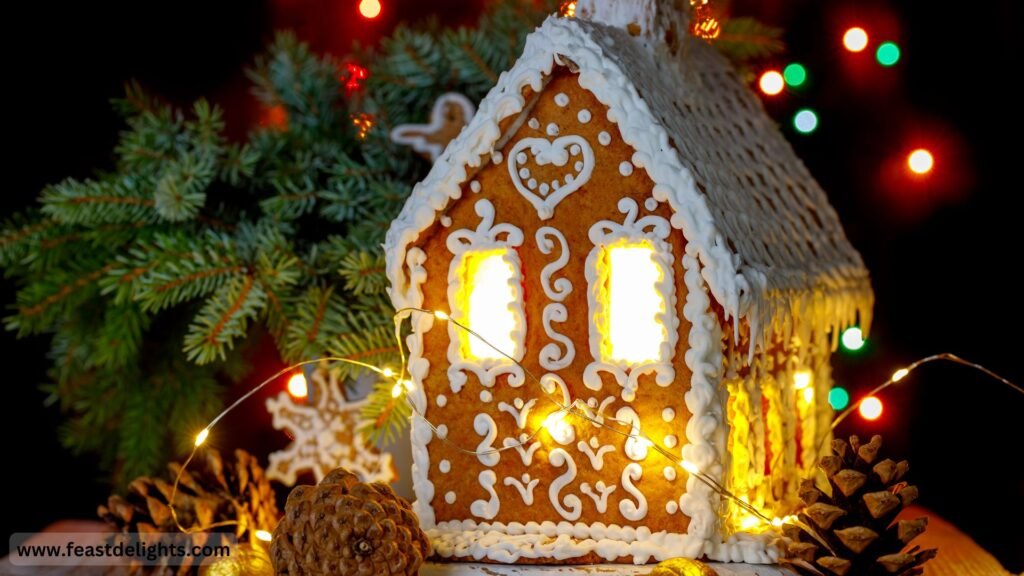 Gingerbread House Pieces