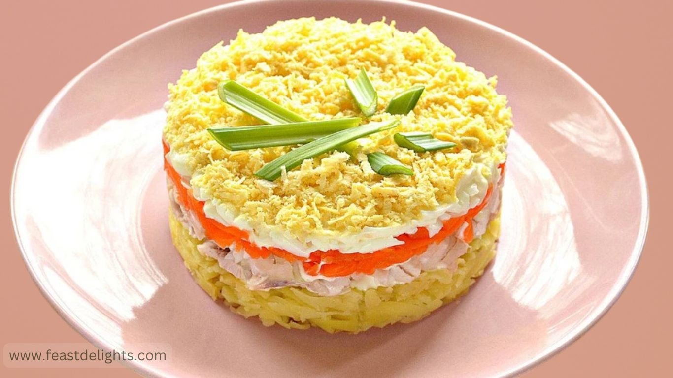 Салат Мімоза з тунцем