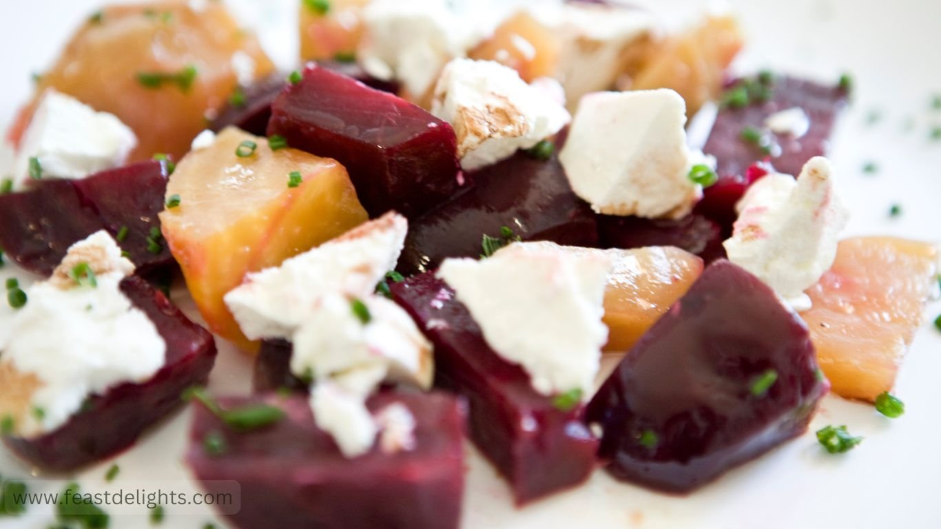 Салат з буряком та козячим сиром