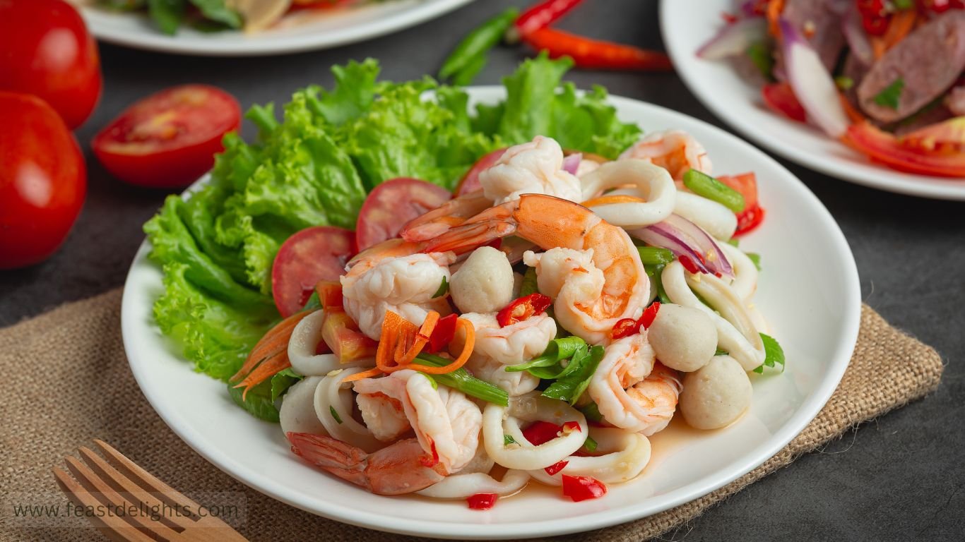 Салат з морепродуктами