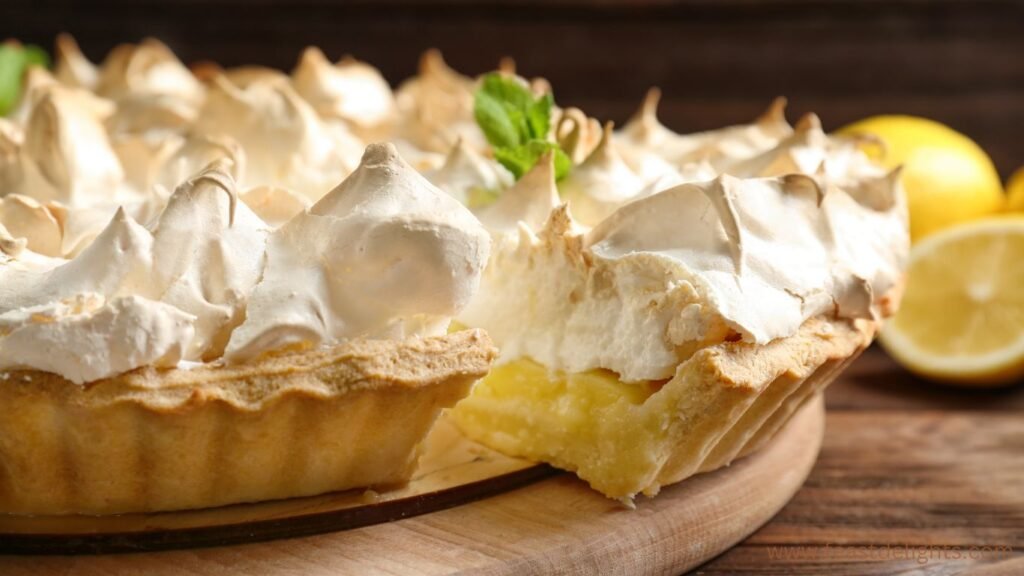 Lemon Meringue Pie with Cooked Lemon Curd