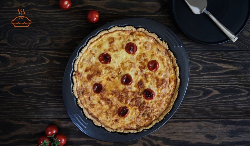 Bacon and Cheese Quiche Lorraine-Style