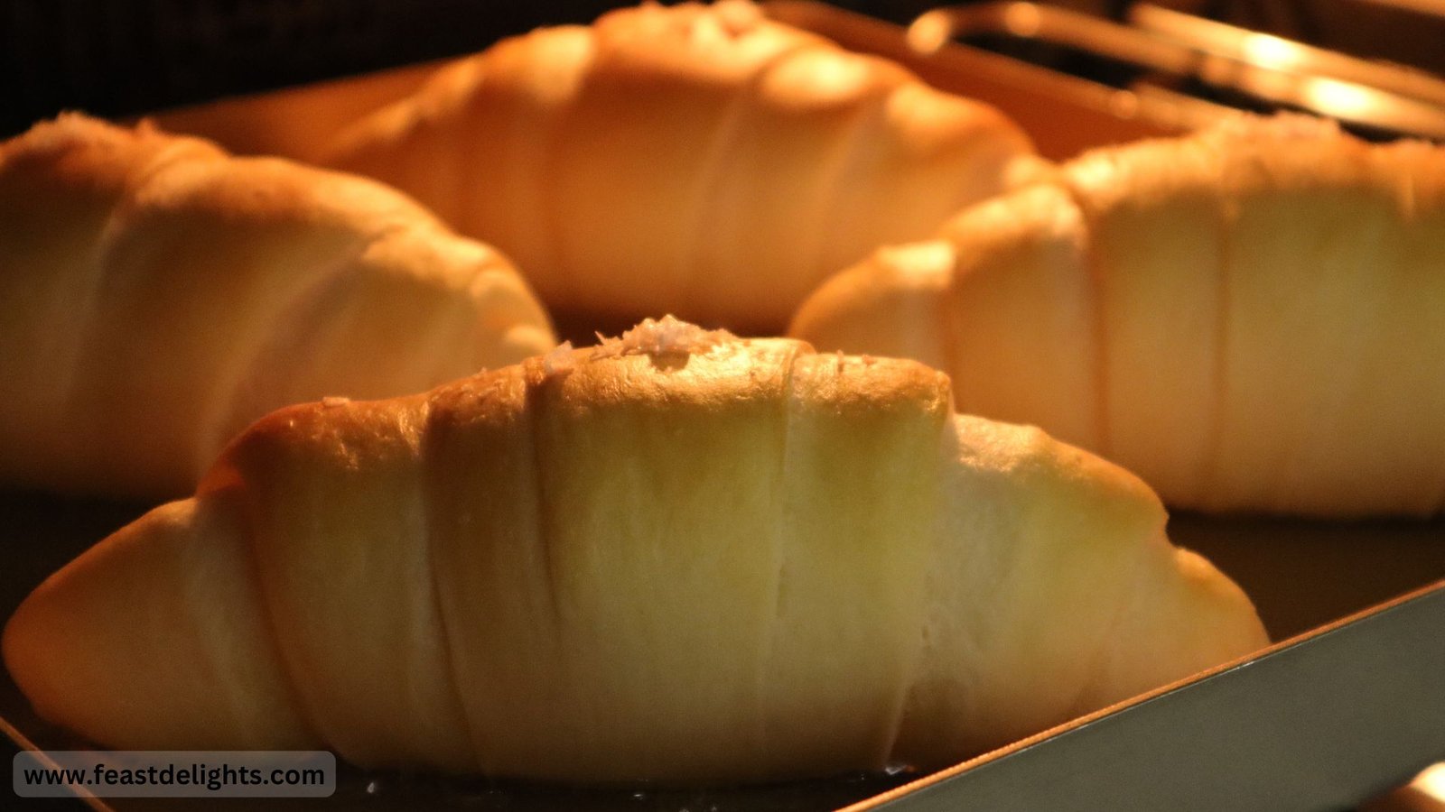 Apricot Jam Rogaliki Recipe with Soft Yeast Dough
