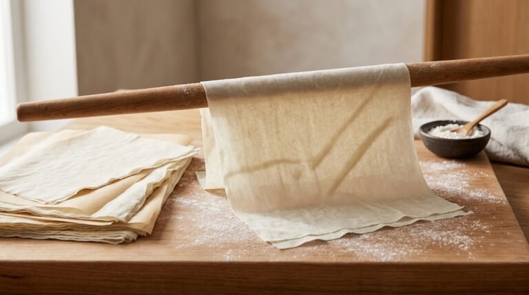Homemade Filo Pastry Recipe for Thin Sheets 1 image of filo pastry