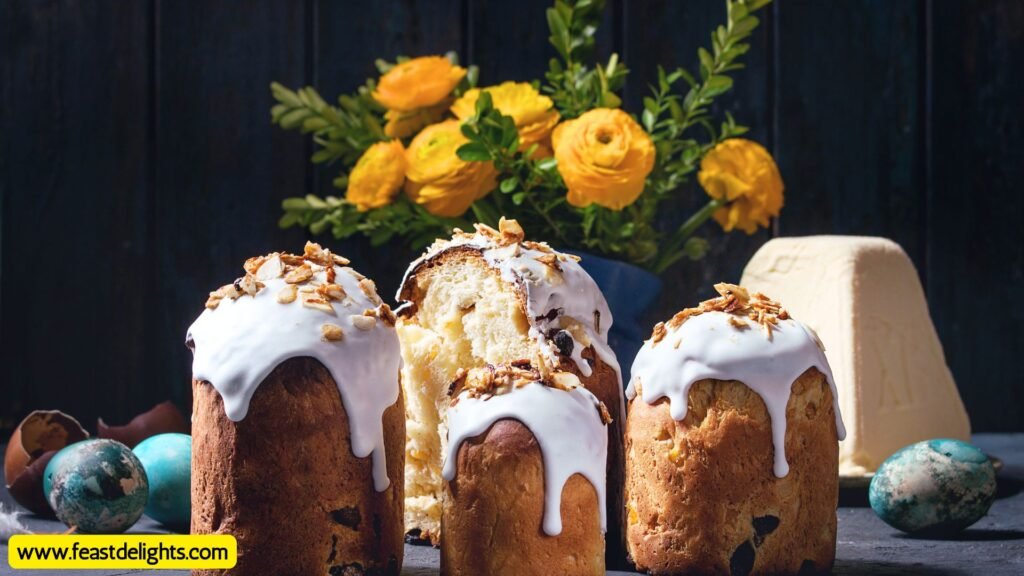 Grandmother-Style Easter Kulich with Raisins