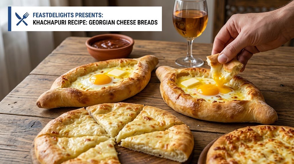 Georgian Khachapuri Recipe Feature Image