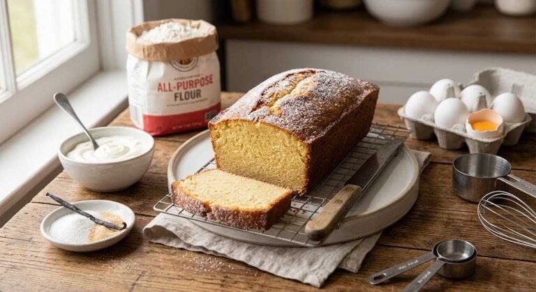 Sour Cream Pound Cake recipe image