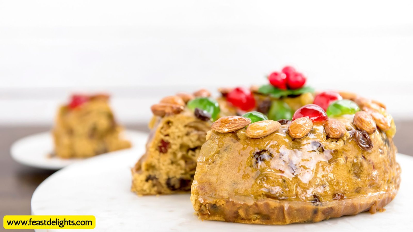 Honey Fruitcake with Tea-Soaked Fruit and Oats