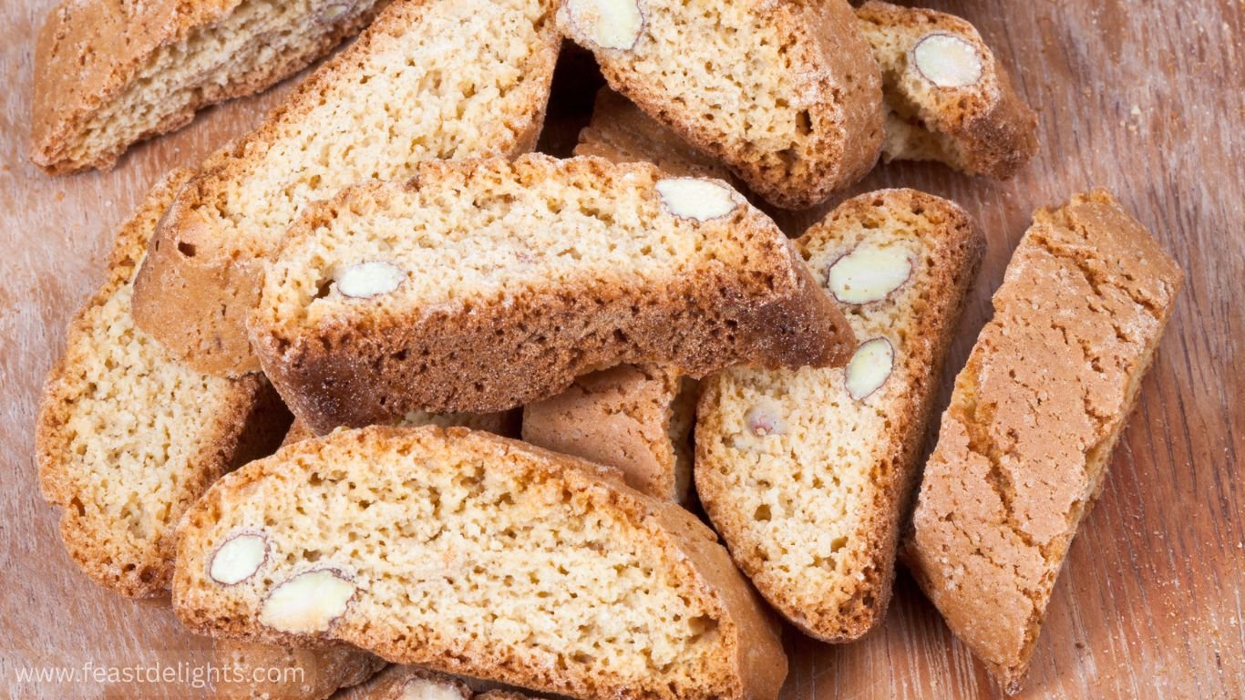 Twice-Baked Almond Cantuccini with Honey and Vanilla