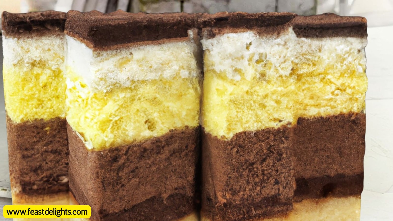 Ukrainian Sponge Plyatsky Cake
