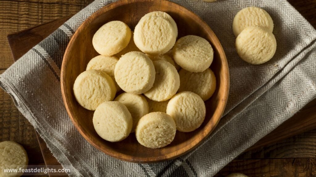 Vanilla Butter Shortbread Cookies