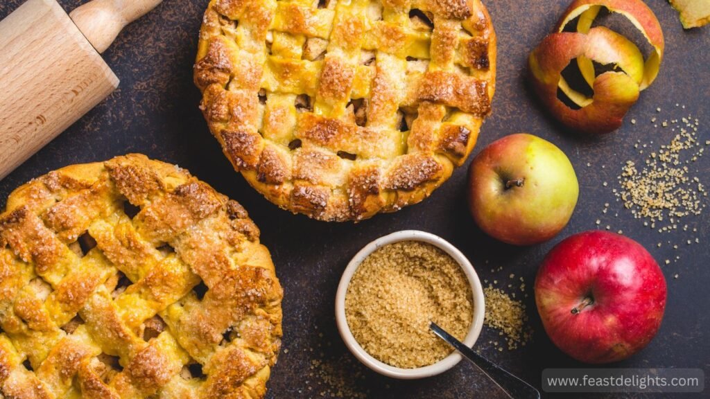 Vegan Apple Galette with Cinnamon