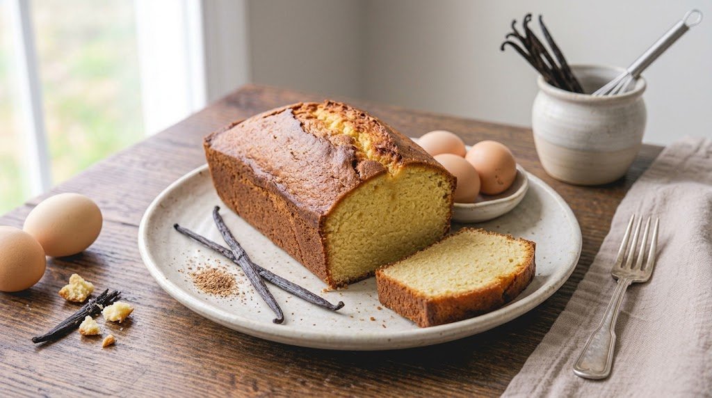 Finished Pound Cake, presented as the featured image for the recipe.
