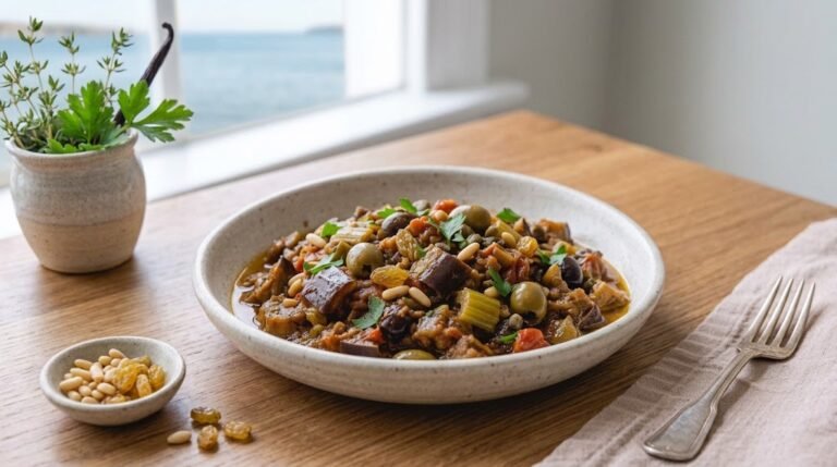 caponata for italian feast days recipe