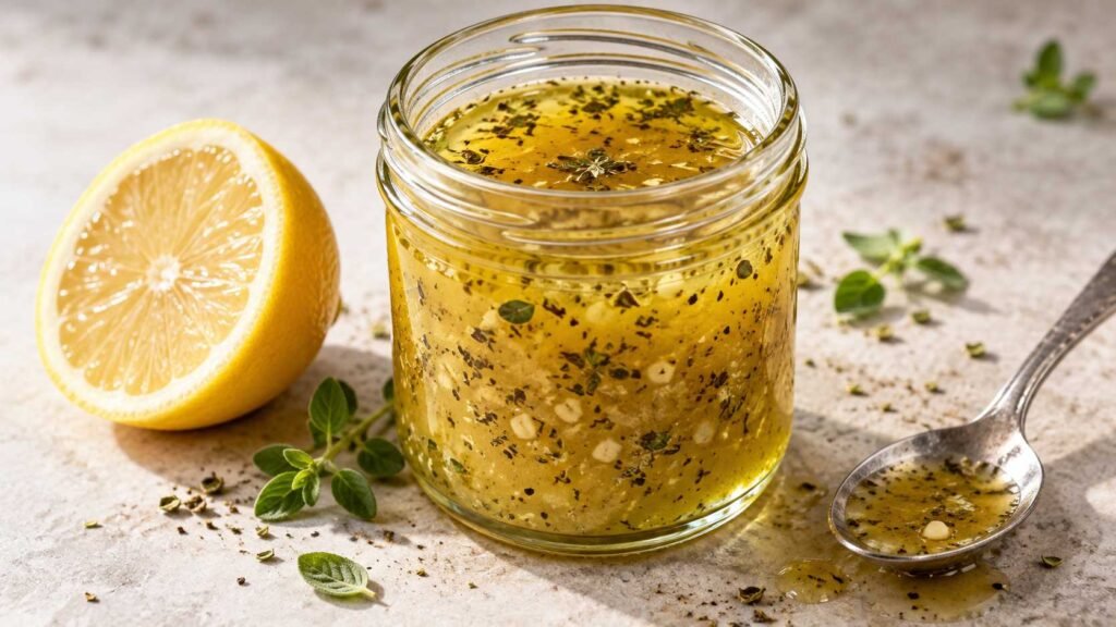 Greek Salad Dressing Recipe with Lemon and Oregano 4 Greek Salad Dressing Recipe with Lemon and Oregano