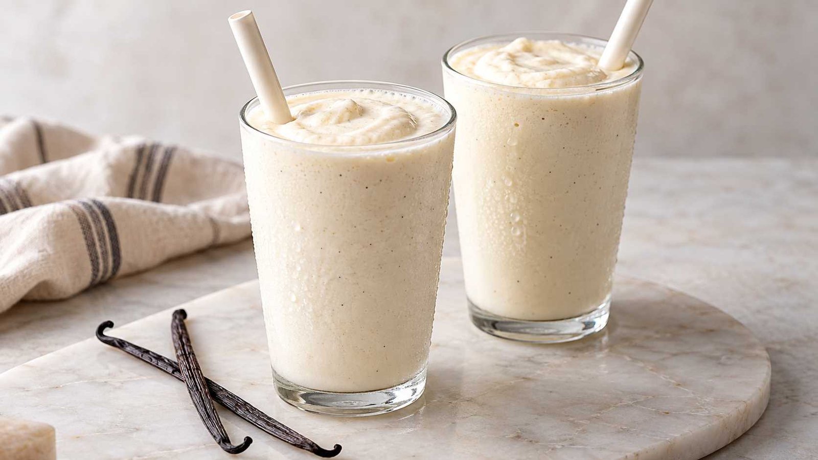 Ice Cream Milkshake Recipe with Vanilla